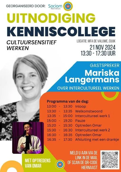 Sociom organiseert een Kenniscollege in mfa De Valuwe